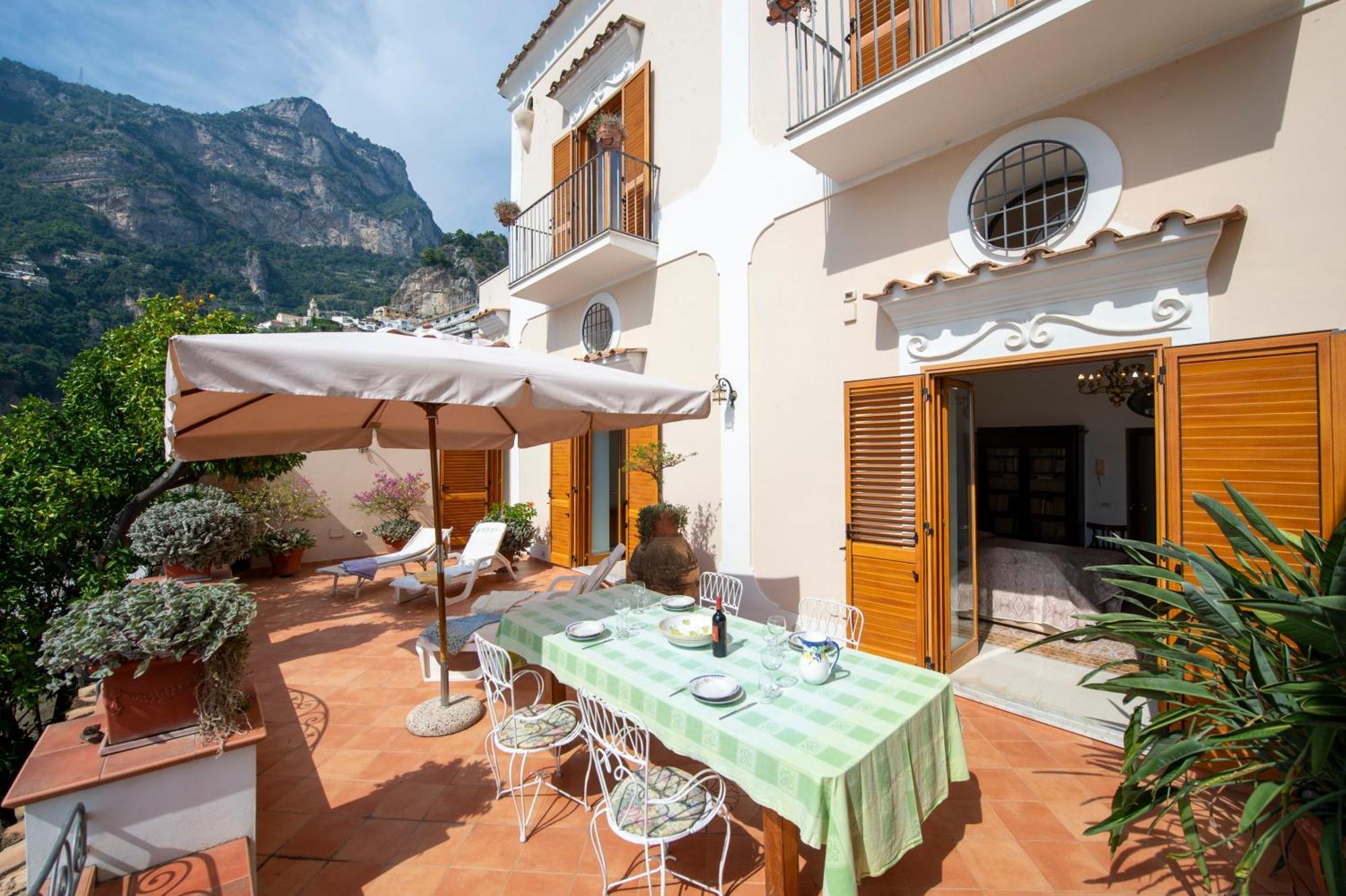 Villa Joseph Talamo Positano Eksteriør bilde