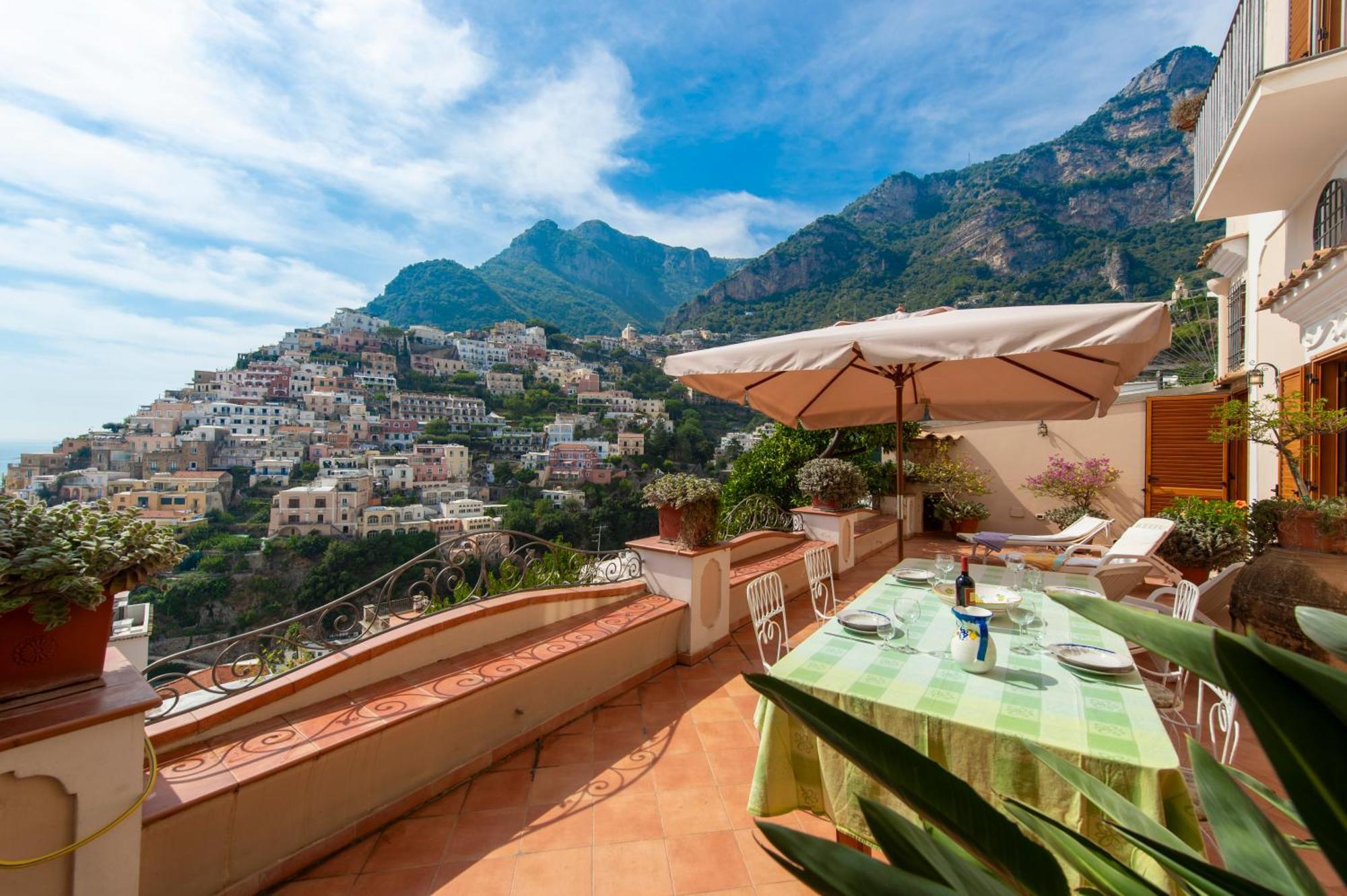 Villa Joseph Talamo Positano Eksteriør bilde