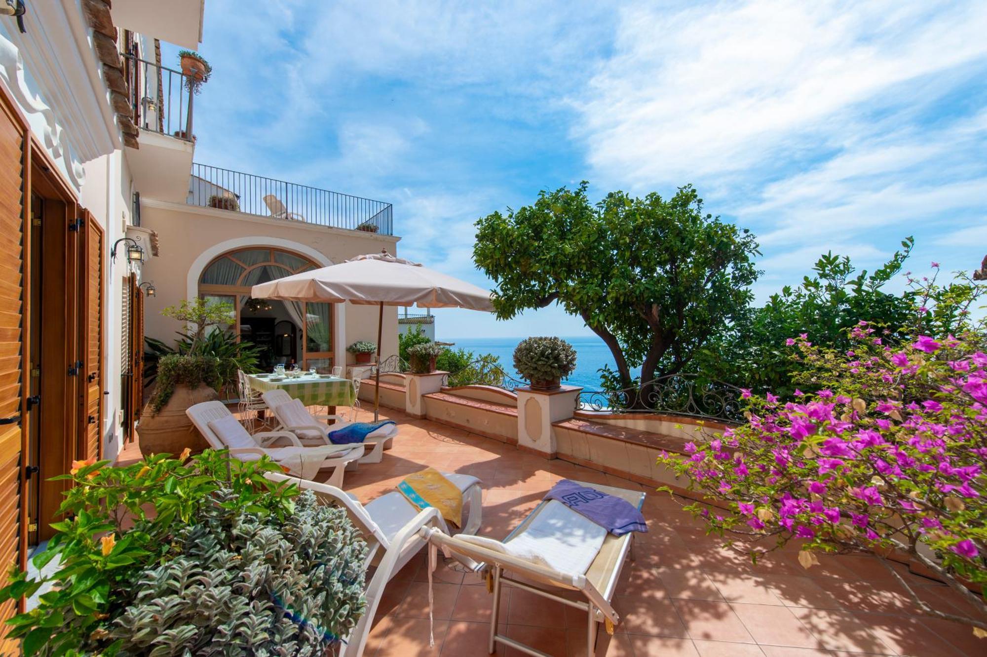 Villa Joseph Talamo Positano Eksteriør bilde